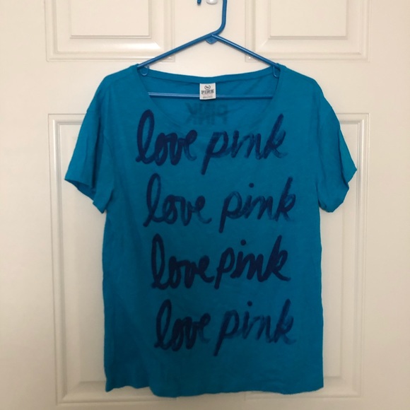 PINK Victoria's Secret Tops - VS Pink Scoopneck Tee Size XS